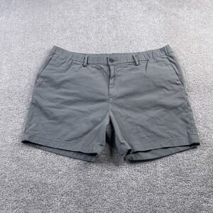 Bearbottom Shorts Mens 2XL XXL‎ 5.5" Inseam Grey Elastic Waist Cotton Blend